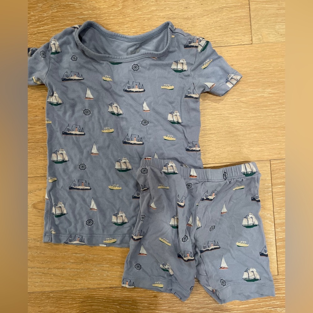 Kyte Baby Short Sleeve Pajamas 3T